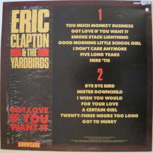 Eric Clapton and the Yardbirds - Got Love if you Want It - Afbeelding 3