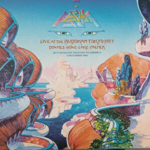 Asia - Live at the Budokan Tokyo 1983 (MTV Satellite Telecast To America 6 December 1983) (2 LP, 2 CD, Blue Ray, 40 page booklet)