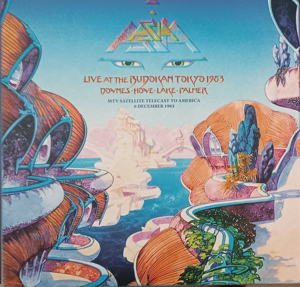 Asia - Live at the Budokan Tokyo 1983 (MTV Satellite Telecast To America 6 December 1983) (2 LP, 2 CD, Blue Ray, 40 page booklet)