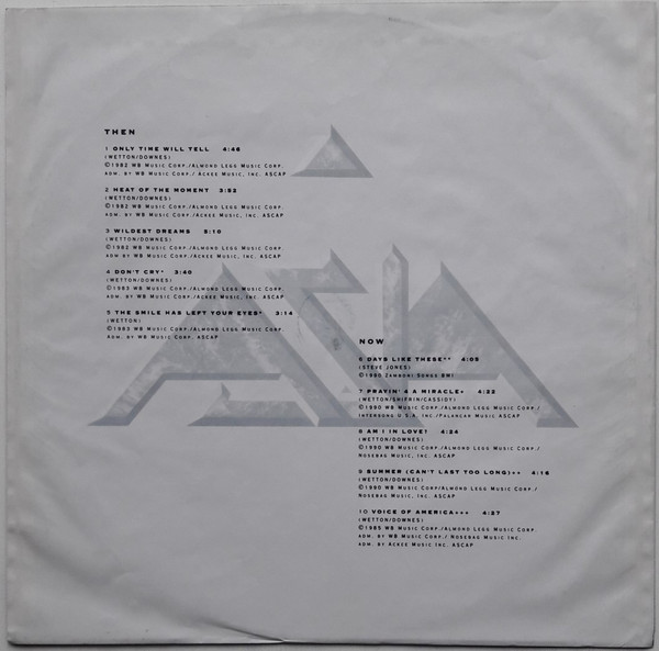 Asia - Then and Now