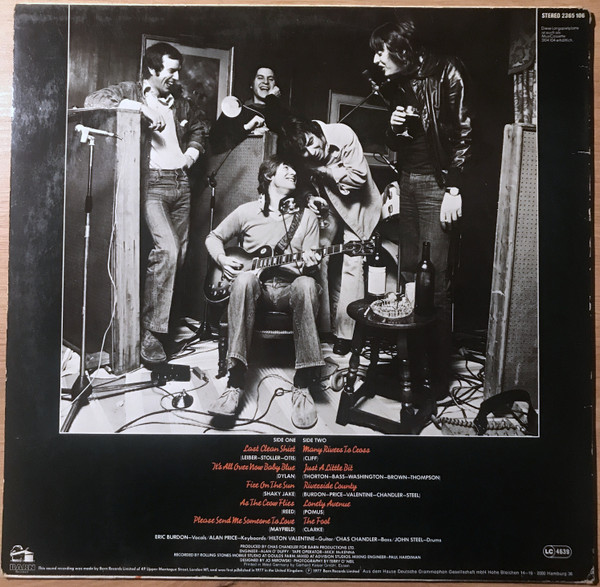 The Original Animals - Before we were so Rudely Interrupted