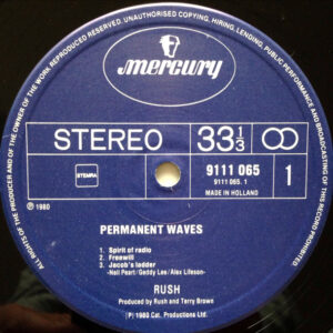 Rush - Permanent Waves - Afbeelding 2
