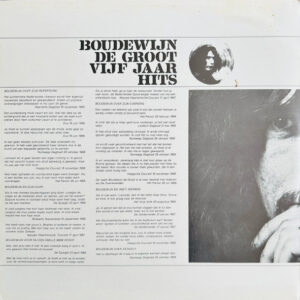 Boudewijn de Groot - 5 Jaar Hits (2 LP) - Afbeelding 3