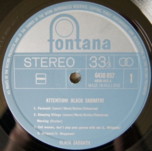 Black Sabbath - Attention Black Sabbath