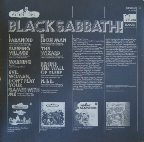 Black Sabbath - Attention Black Sabbath