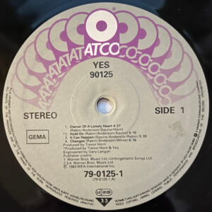 Yes - 90125 - Afbeelding 2