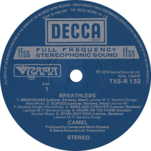 Camel - Breathless - Afbeelding 2