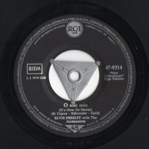 7" | Elvis presley - O Sole Mio (It's now or never)/ Make Me Know It - Afbeelding 1