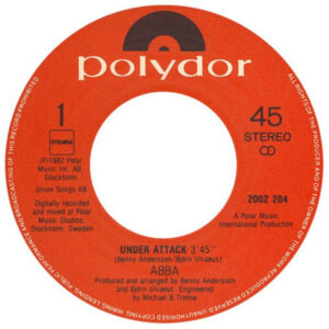7" | ABBA - Under Attack / You Owe Me One - Afbeelding 2