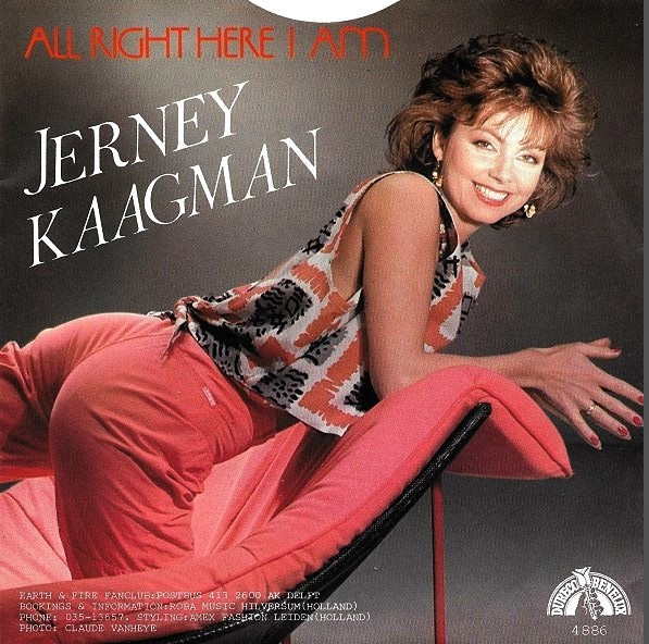 7" | Jerney Kaagman - All Right There I Am / (in a shade of a ) Willow Tree
