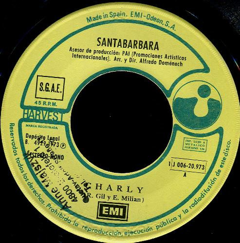 7" | Santabarbara - Charly / San Jose