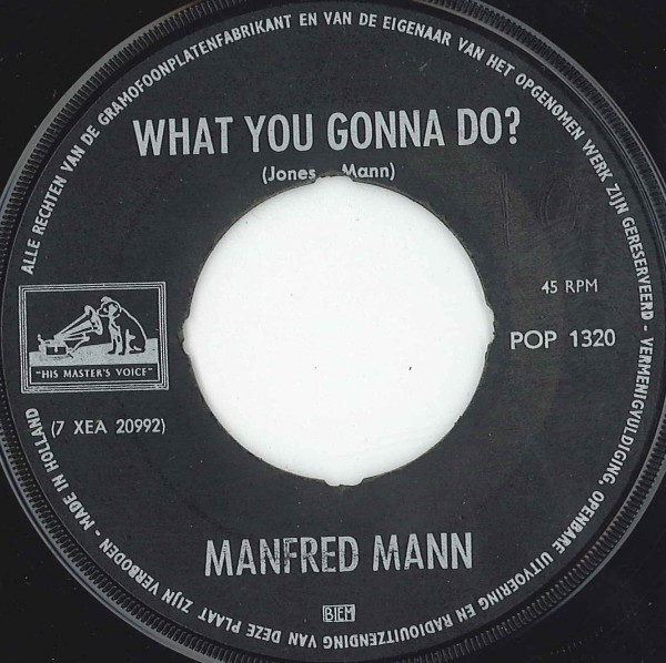 7" | Manfred Mann - Do Wah Diddy Diddy / What You Gonna Do?