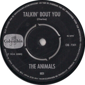 7" | The Animals - The House of the Rising Sun / Talkin' Bout You - Afbeelding 2