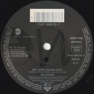 7"| En Vogue - My Lovin' (radio edit) / My Lovin' (ext edit) - Afbeelding 2