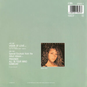 7"| Mariah Carey - Vision of Love / Special Excerpts from the debut release - Afbeelding 3