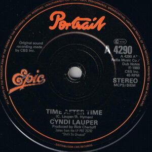 Cydi Lauper - Time after Time / I'll Kiss You - Afbeelding 2
