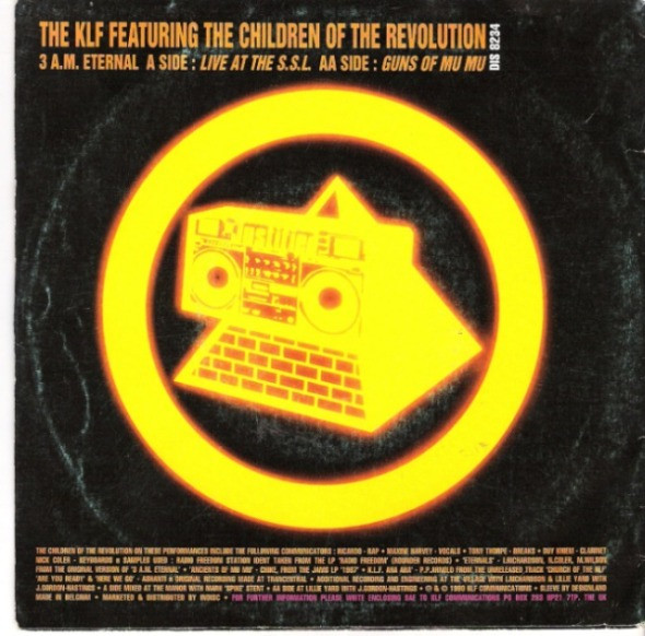 7"| The KLF - 3:AM Eternal (Live at the SSL)