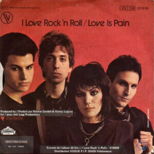 7"| Joan Jett and the Blackhearts - I Love Rock 'n Roll / Love is Pain - Afbeelding 3