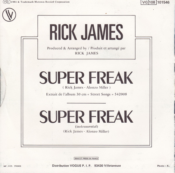Rick James - Super Freak Part 1 & 2