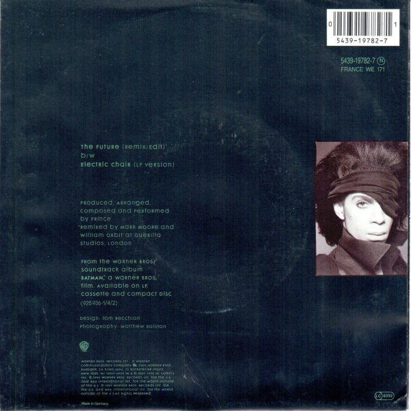 7"| Prince - The Future (remix edit) / Electric Chair (LP version)