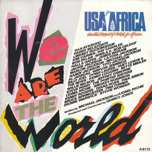7"| USA for Africa - We Are the World / Grace