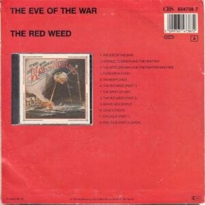 7"| Jeff Wayne - The Eve of the War / The Red Weed - Afbeelding 3