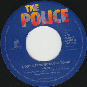 7"| The Police - Don't Stand so Close to Me / Friends - Afbeelding 2