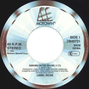 7"| Lionel Richie - Dancing on the Ceiling - Afbeelding 2