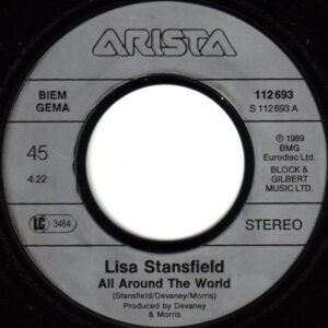 Lisa Stansfield - All Around the World / Wake Up baby - Afbeelding 2