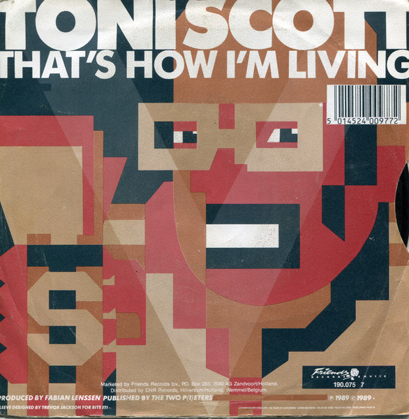 7"| Tony Scott - That's How I'm Living / The Chief