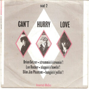 7"| Stray Cats - Rock this Town / Can't Hurry Love - Afbeelding 3