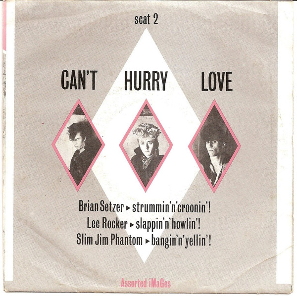 7"| Stray Cats - Rock this Town / Can't Hurry Love
