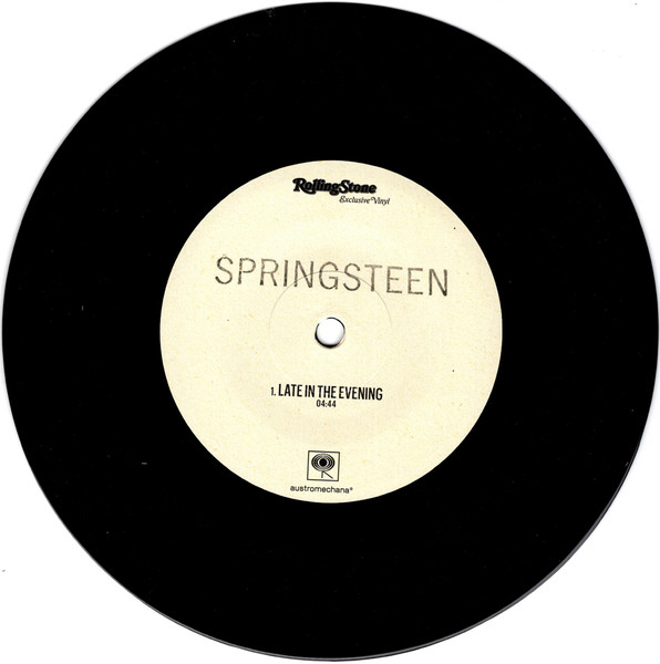 7" | Bruce Springsteen - Late in the Evening / Two of Us (Rolling Stone Exclusive Vinyl )