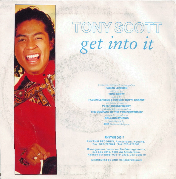 7" | Tony Scott - Get Into It (7" version) / Get Into It (LP version)