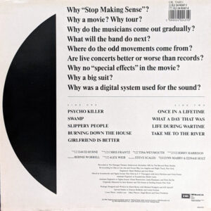 Talking Heads - Stop Making Sense - Afbeelding 3