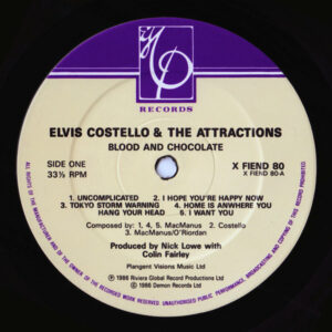 Elvis Costello and the Attractions - Blood and Chocolate - Afbeelding 2