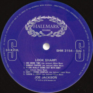 Joe Jackson - Look Sharp - Afbeelding 2