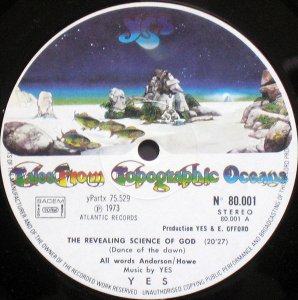 Yes - Tales of Topgraphic Oceans (2 LP)