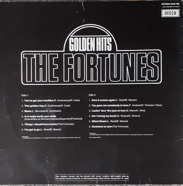 The Fortunes - Golden Hits