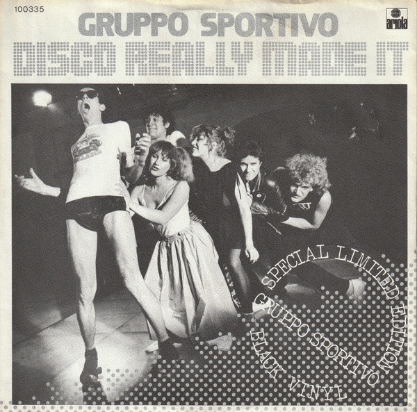 7" | Gruppo Sportivo - Disco Really Made it / I Don't Know (special limited edition)