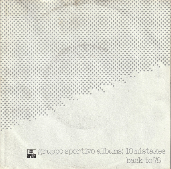 7" | Gruppo Sportivo - Disco Really Made it / I Don't Know (special limited edition)