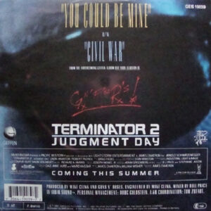 7" | Guns n' Roses - You Could be Mine  / Civil War (LP version) - Afbeelding 2