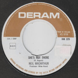7" | Neil McArthur - She's not there / World of Glass - Afbeelding 1