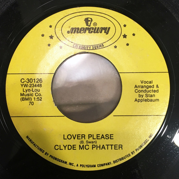 7" | Clyde McPhatter - Lover Please / A Lover's Question