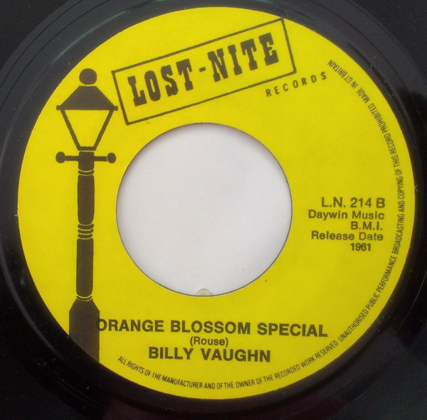 7" | Billy Vaughn - Wheels / Orange Blossom Special
