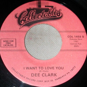 7" | Dee Clark - Raindrops / I Want to Love You - Afbeelding 2