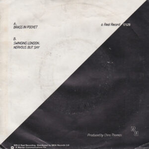 7" | Pretenders - Brass in Pocket / Swinging London / Nervous but Shy - Afbeelding 3