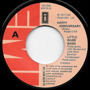 Little River Band - Happy Anniversary / Sweet Old Fashioned Man - Afbeelding 2