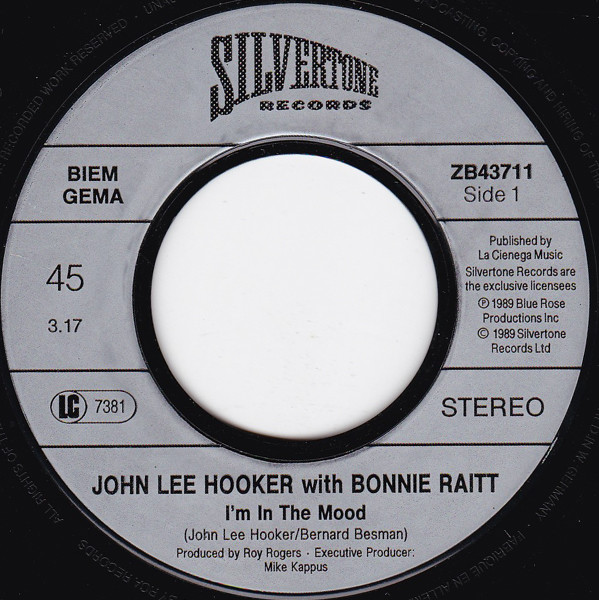 John Lee Hooker with Bonnie Raitt - I'm in the Mood / My Dream