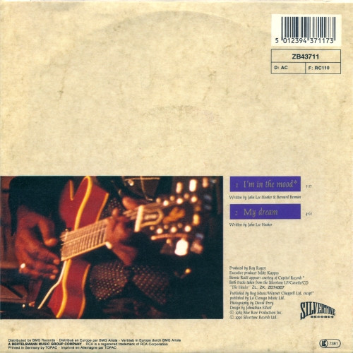 John Lee Hooker with Bonnie Raitt - I'm in the Mood / My Dream
